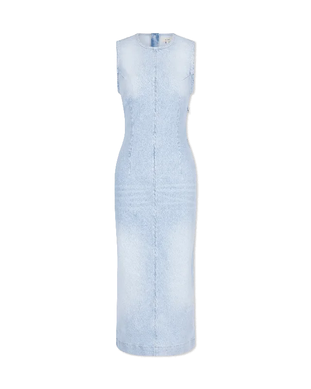 Esme Midi Denim Dress