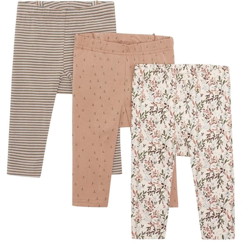 Hust & Claire Baby Café Rose Liva Leggings 3-pak