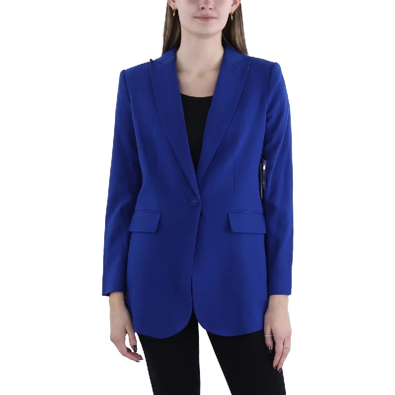 Vince Camuto Womens Collared Suit Separate One-Button Blazer