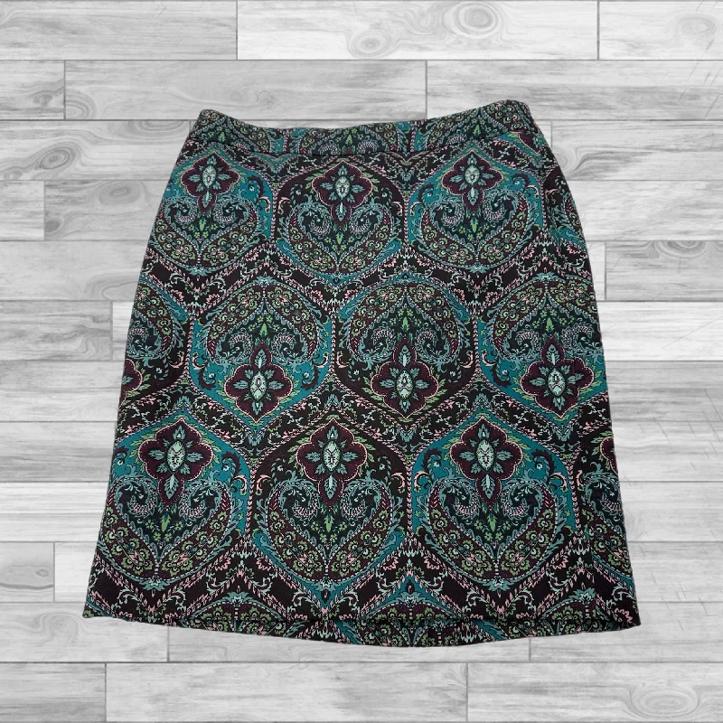 Skirt By Talbots In Multi-colored, Size: 8petite