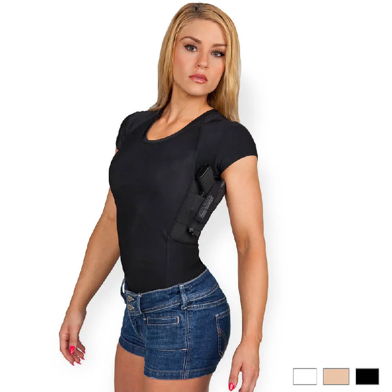 Womens Concealed Carry Scoop Neck Tee