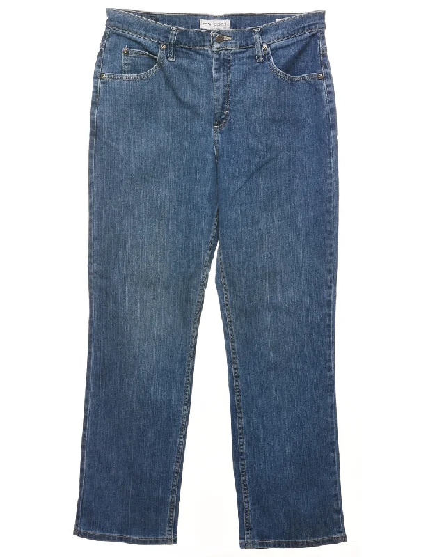 Relaxed-Fit Medium Wash Jeans - W34 L30