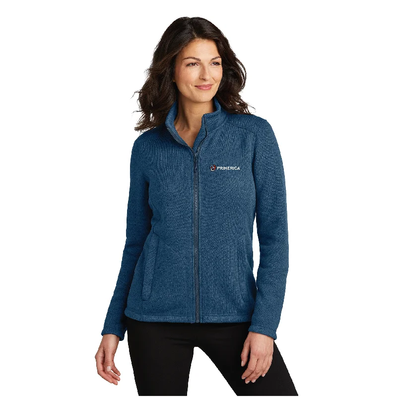 Port Authority Ladies Arc Sweater Fleece Jacket