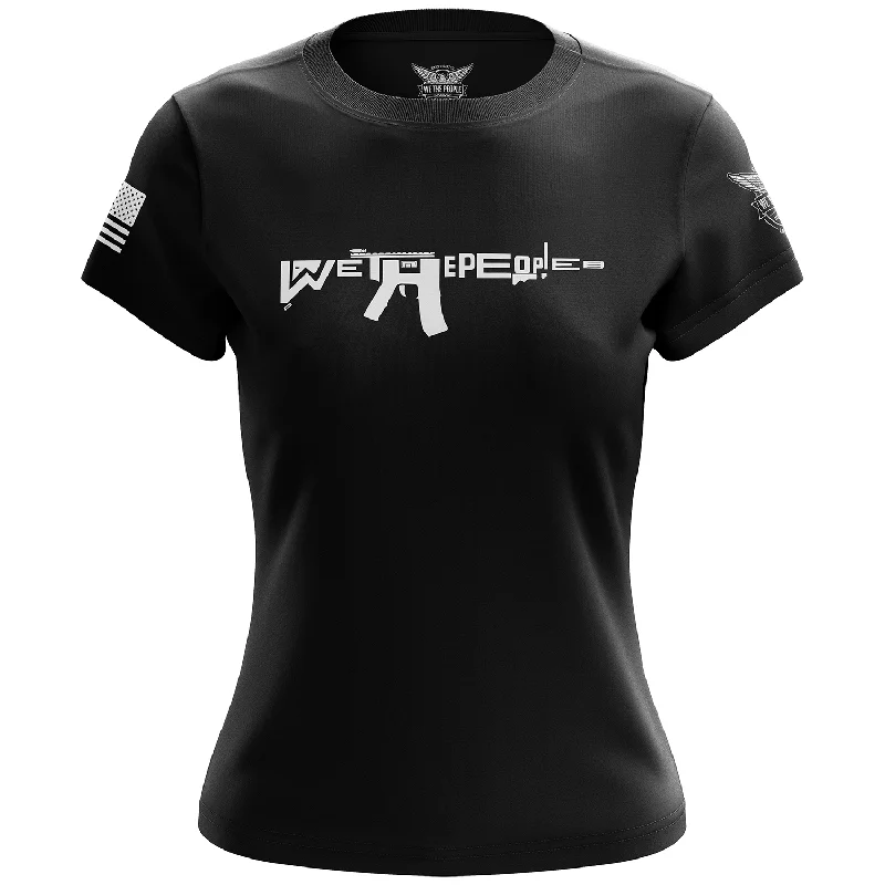 We The People AR-15 Women's Short Sleeve Shirt