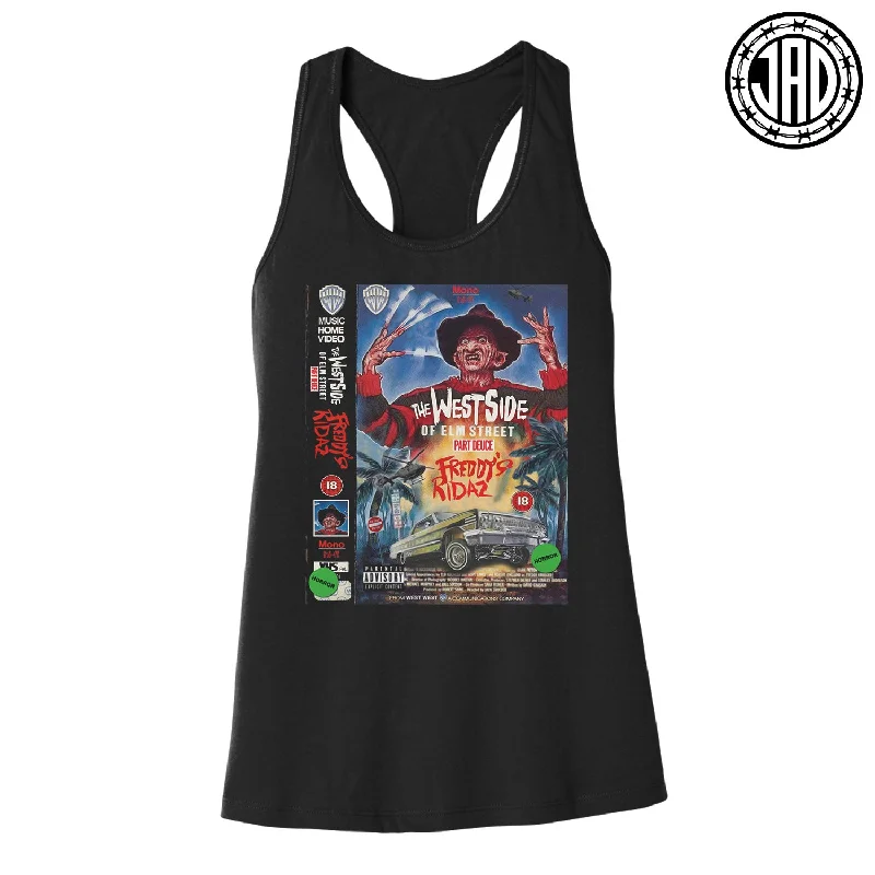 Westside Of Elm Street - Women's Racerback Tank