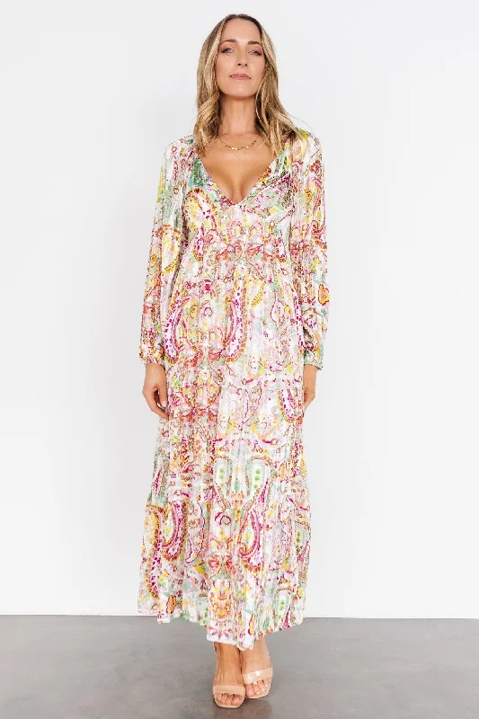 Ophelia Maxi Dress | Multi Print