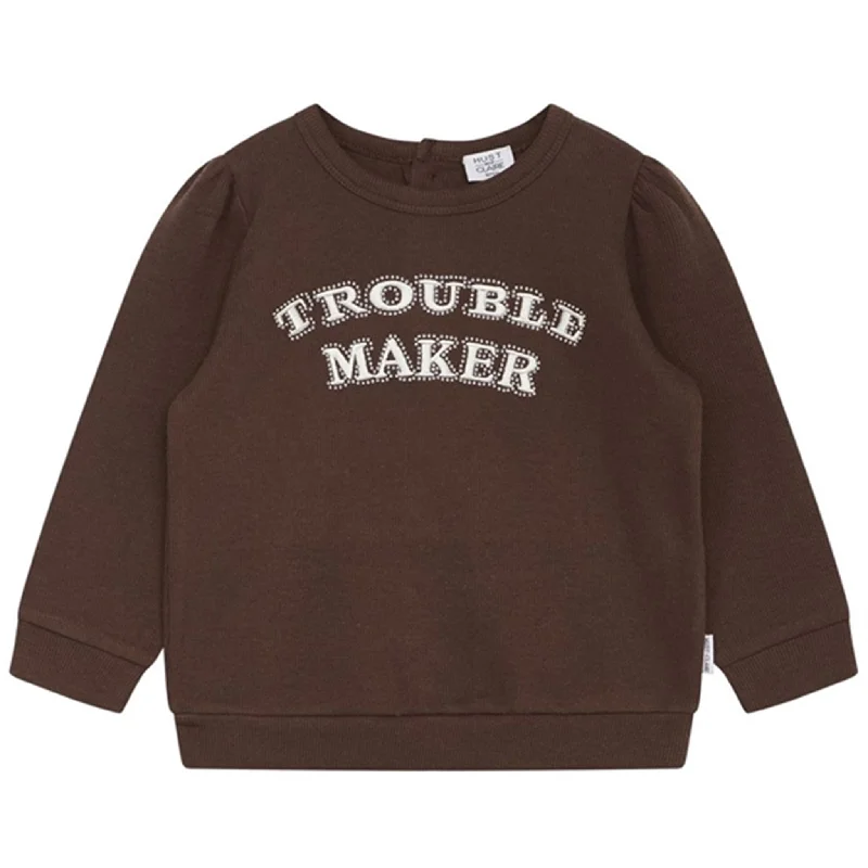 Hust & Claire Mini Chestnut Sarina Sweatshirt