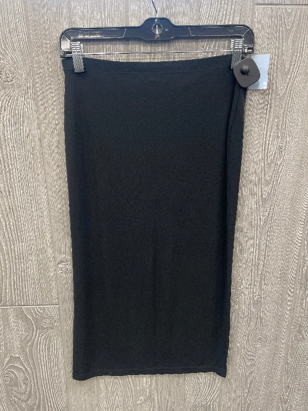 Skirt Midi By Express In Black, Size: Xs