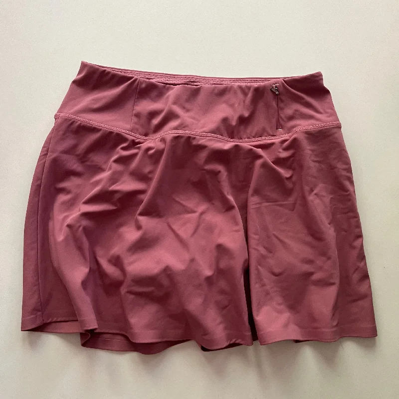 Athletic Skirt Skort By Calia In Rose, Size: S