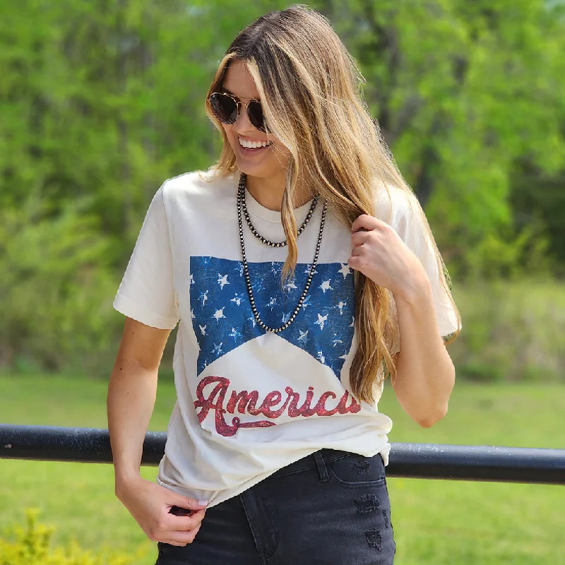 American Ivory Tee