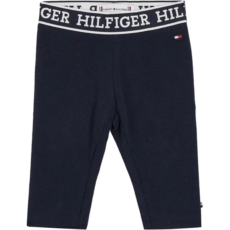 Tommy Hilfiger Baby Monotype Elastic Leggings Desert Sky