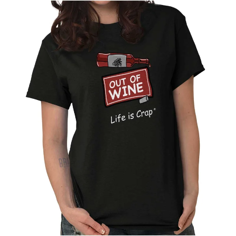 Out Of Wine Bottle T-Shirt