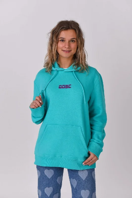 Retro OOSC Hoodie - Aqua