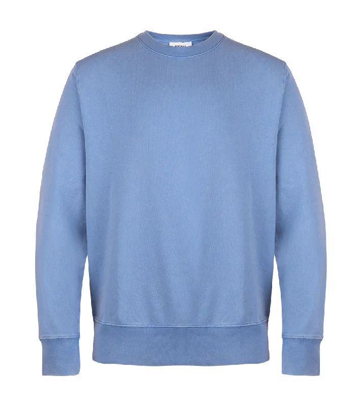 Corvus Sweater Dyed Swimmer Blue