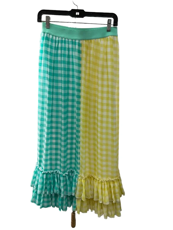 Skirt Maxi By Eva Franco In Green, Size: Xs