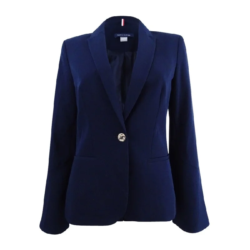 Tommy Hilfiger Women's Bell-Sleeve Blazer