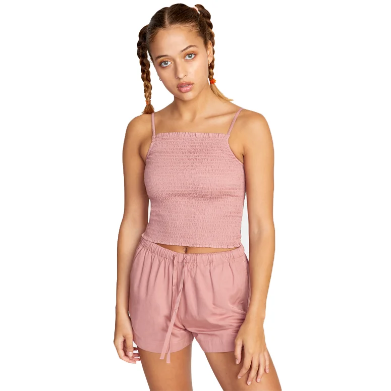 Revival Smocked Crop Top