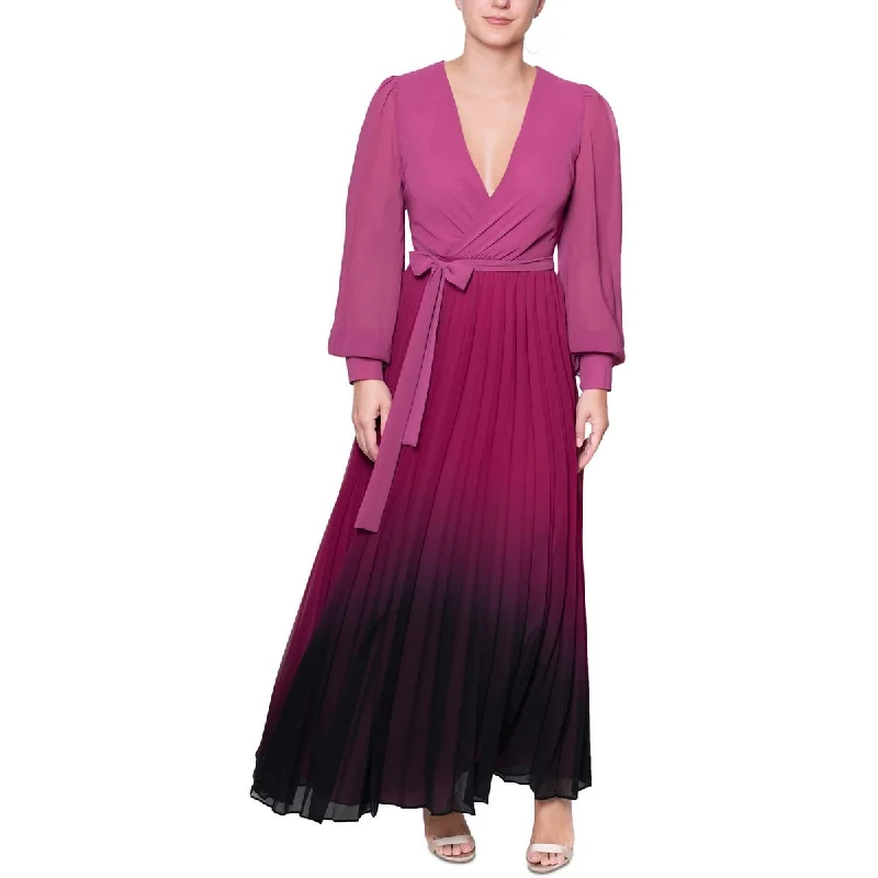 Rachel Rachel Roy Womens Surplice Long Maxi Dress