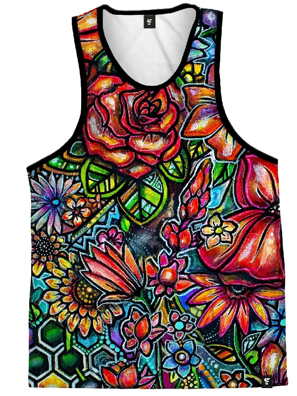 Flora De Laura Unisex Tank