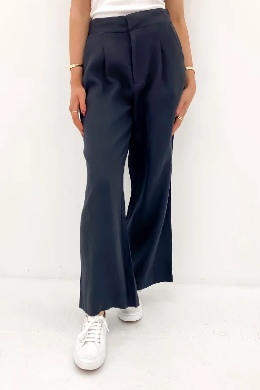 Elina Wide Leg Pant Black