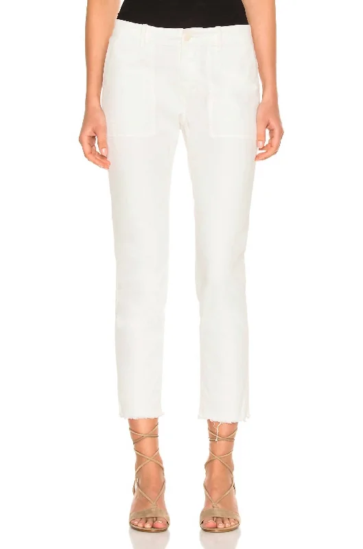 Jenna Pant In Eggshell