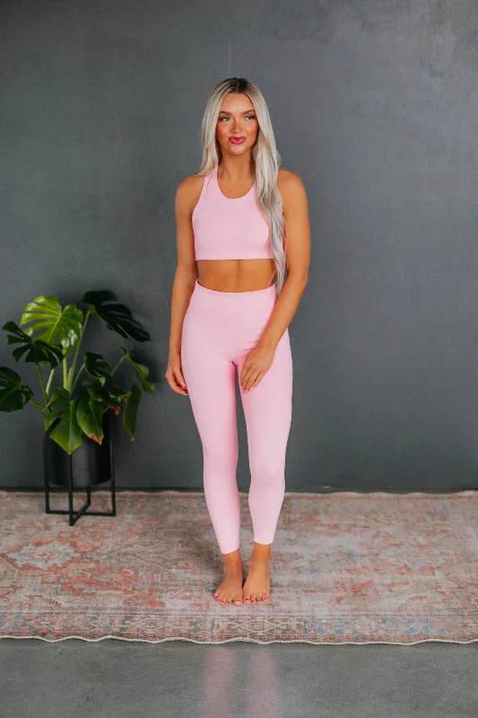 Rena Active Leggings - Candy Pink