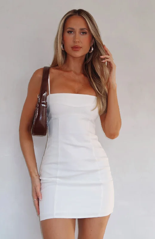 Stereotypical Mini Dress White