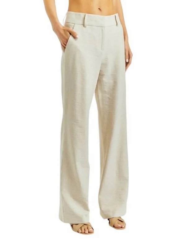 Women's Juliette Trousers In Beige